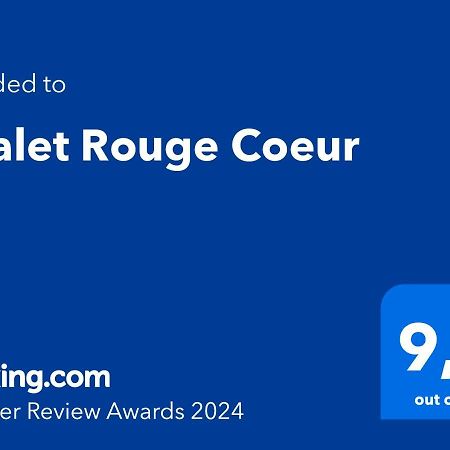 Chalet Rouge Coeur Bex Εξωτερικό φωτογραφία