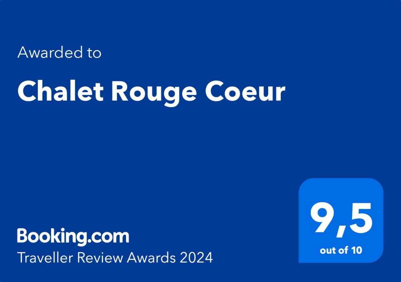 Chalet Rouge Coeur Bex Εξωτερικό φωτογραφία
